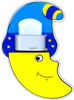 Baby line - moon