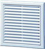 Grila PVC liniara cu plasa fi 100-110-120-130mm