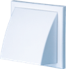 Grila PVC cu aparatoare 187x187mm