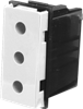 Priza simpla 2P+T, 10A alb