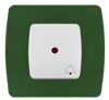 Buton sonerie iluminat verde